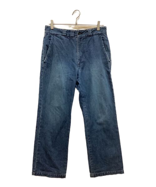 VISVIM（ビズビム）VISVIM (ビズビム) WOOLWORTH DENIM PANTS/ウールワースデニムパンツ インディゴ サイズ:1の古着・服飾アイテム