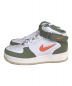 NIKE (ナイキ) Air Force 1 Mid QS グリーン×ホワイト サイズ:27.5：8000円