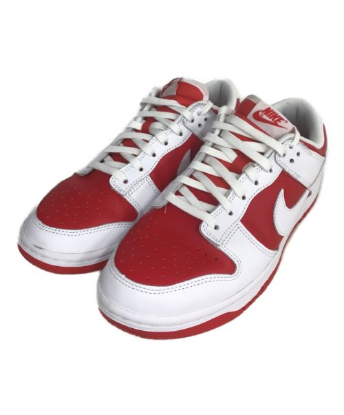 NIKE（ナイキ）NIKE (ナイキ) Dunk Low Retro ホワイト×レッド サイズ:26.5cmの古着・服飾アイテム