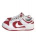 NIKE (ナイキ) Dunk Low Retro ホワイト×レッド サイズ:26.5cm：6000円