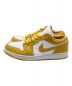 NIKE (ナイキ) ローカットスニーカー　AIR JORDAN 1 LOW / エアジョーダン 1 ロー イエロー×ホワイト サイズ:27.5：10000円