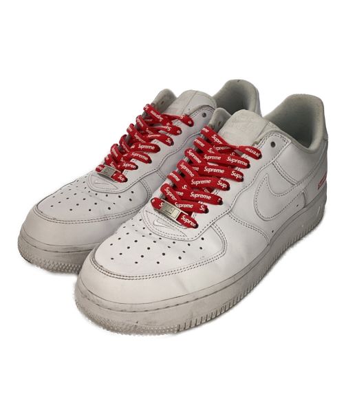 SUPREME（シュプリーム）SUPREME (シュプリーム) NIKE (ナイキ) ローカットスニーカー　AIR FORCE 1 LOW / エアフォース 1 ロー ホワイト サイズ:26の古着・服飾アイテム