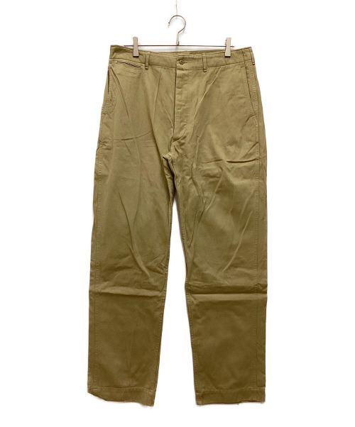 ANATOMICA（アナトミカ）ANATOMICA (アナトミカ) ミリタリーチノトラウザーズ/CHINO TROUSERS ベージュ サイズ:91cm (W36)の古着・服飾アイテム