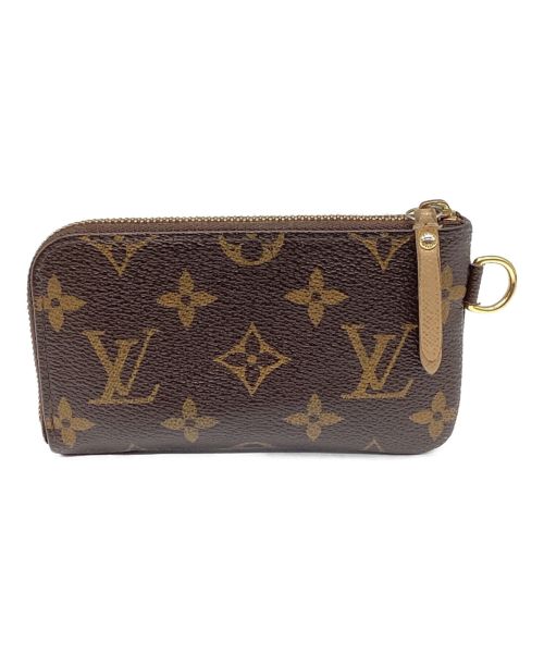 LOUIS VUITTON（ルイ ヴィトン）LOUIS VUITTON (ルイ ヴィトン) コインケース　キーケース　コンプリスT&Bポシェットクレ ブラウンの古着・服飾アイテム