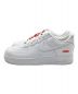 NIKE (ナイキ) Supreme (シュプリーム) ローカットスニーカー　AIR FORCE1 LOW / エアフォース 1 ロー ホワイト サイズ:28.5：17000円