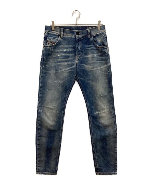 DIESEL（ディーゼル）DIESEL (ディーゼル) Thommer JoggJeans / ジョグジーンズ　デニムパンツ　スリム　スキニー ブルー サイズ:W27の古着・服飾アイテム