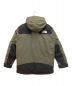 THE NORTH FACE (ザ ノース フェイス) MOUNTAIN DOWN JACKET / マウンテンダウンジャケット　フーディ　バイカラー　ゴアテックス オリーブ サイズ:L：30000円