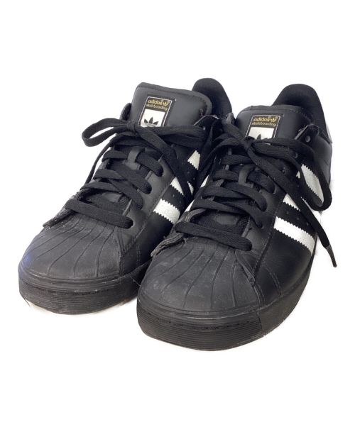 adidas（アディダス）adidas (アディダス) SUPERSTAR VULC ADV ブラック サイズ:26の古着・服飾アイテム