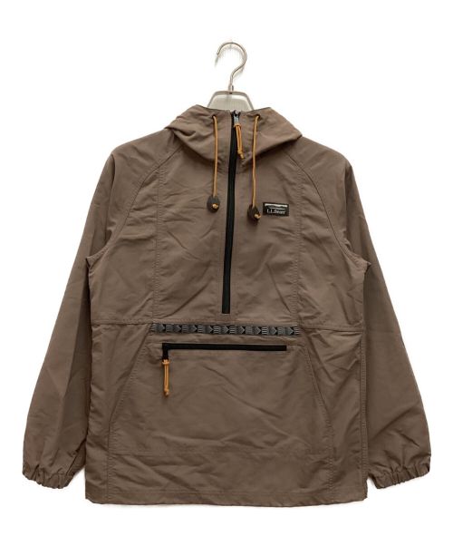 L.L.Bean（エルエルビーン）L.L.Bean (エルエルビーン) アノラックパーカー　ハーフジップ ブラウン サイズ:Sの古着・服飾アイテム