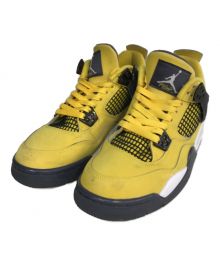 NIKE（ナイキ）の古着「AIR JORDAN4/エアジョーダン」｜イエロー