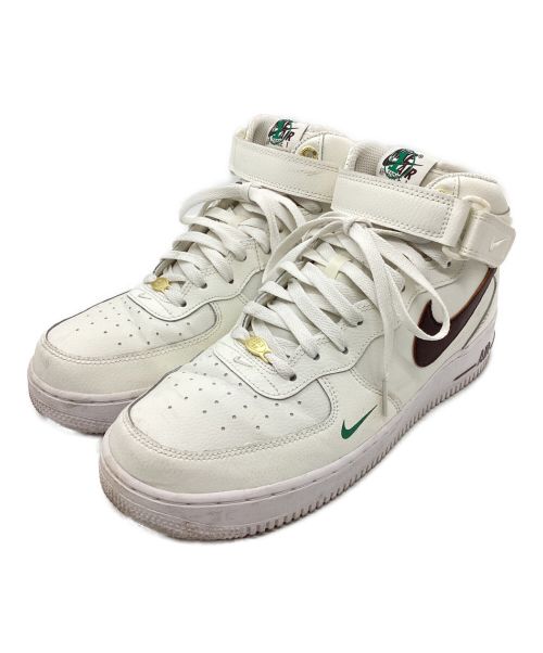 NIKE（ナイキ）NIKE (ナイキ) AIR FORCE 1 MID '07 LV8 40th/エアフォース　ミッド07　LV8　40周年 ホワイト サイズ:28.5の古着・服飾アイテム