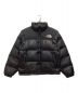 THE NORTH FACE（ザ ノース フェイス）の古着「M'S NUPTSE ON BALL JACKET WHITE LABEL  / ヌプシオンボールジャケット　ホワイトレーベル　韓国FRIDタグ 」｜ブラック