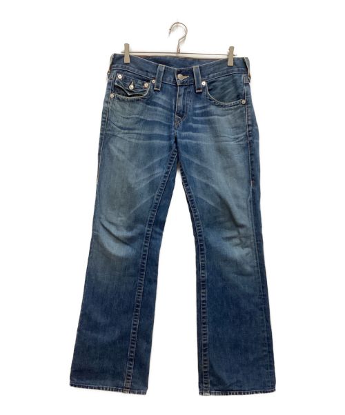 TRUE RELIGION（トゥルー レリジョン）TRUE RELIGION (トゥルー レリジョン) BILLYフレアデニムパンツ　ローウエスト　フラップポケット インディゴ サイズ:W32の古着・服飾アイテム