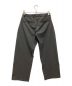 YAECA CONTEMPO (ヤエカ コンテンポ) 2WAY PANTS STRAIGHT / ツーウェイパンツ ストレート　2WAYストレッチ グレー サイズ:S：5000円