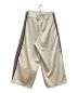 Needles (ニードルズ) H.D. Track Pant Polly Smooth / ヒザデルトラックパンツ ポリスムース ホワイト×パープル サイズ:S：13000円