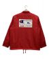 SUPREME (シュプリーム) Champion (チャンピオン) Label Coaches Jacket / ラベルコーチジャケット レッド サイズ:XL：11000円