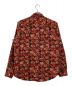 Supreme (シュプリーム) Roses Corduroy Shirt / ローズコーデュロイシャツ　18AW レッド サイズ:L：13000円