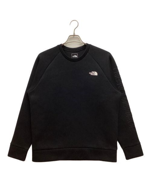 THE NORTH FACE（ザ ノース フェイス）THE NORTH FACE (ザ ノース フェイス) Tech Air SWEAT Crew / テックエアスウェットクルー ブラック サイズ:Lの古着・服飾アイテム