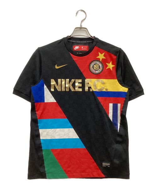 NIKE（ナイキ）NIKE (ナイキ) ゲームシャツ フットボール 1994 マルチカラー ブラック サイズ:Mの古着・服飾アイテム