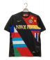 NIKE（ナイキ）の古着「ゲームシャツ フットボール 1994 マルチカラー」｜ブラック