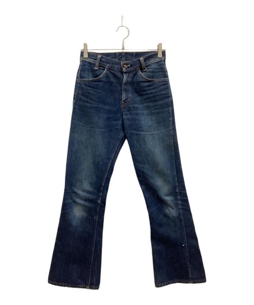 LEVI'S（リーバイス）LEVI'S (リーバイス) ヴィンテージ746 0217デニム　オレンジタブ　BIGE SCOVILLジップ　ボタン裏6　フレア　ブーツカット インディゴ サイズ:表記なし（実寸サイズをご参照ください）の古着・服飾アイテム