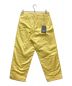 KAPTAIN SUNSHINE (キャプテンサンシャイン) S.F Trousers コットンツイルワイドワークパンツ サンプル品 イエロー：8000円