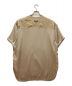 YSTRDY'S TMRRW (イエスタデイズトゥモロウ) SATIN PLATBALL SHIRT / サテンプラットボールシャツ　ベースボール ベージュ サイズ:MEDIUM：3980円