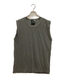 ATON（エイトン）の古着「FRESCA SINGLE JERSEY TANK TOP / フレスカシングル ジャージタンクトップ」｜グレー