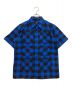 south2 west8（サウスツー ウエストエイト）の古着「別注 Buffalo Check 6Pocket Shirt / バッファローチェック 6ポケットシャツ」｜ブルー×ブラック