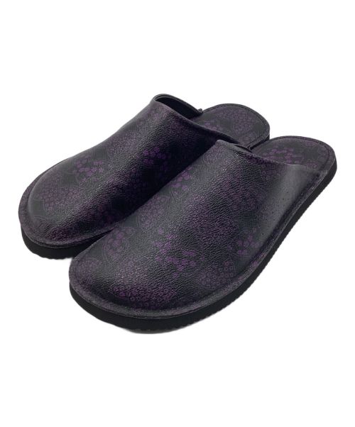 Needles（ニードルズ）Needles (ニードルズ) suicoke (スイコック) Lipper - Papillon PVC / リッパー パピリオン ブラック×パープル サイズ:29の古着・服飾アイテム