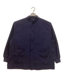 Needles（ニードルズ）の古着「S.C. Army Shirt / アーミーシャツ　ジャケット　カバーオール　スタンドカラー」｜パープル