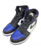 NIKEナイキ）の古着「Air Jordan 1 Retro High OG Royal Toe / エアジョーダン 1 レトロ ハイ オリジナル ロイヤル トゥ」｜ブルー×ブラック