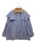 6(ROKU) BEAUTY&YOUTH（ロク ビューティーアンドユース）の古着「COTTON BAFU CORDUROY COLLAR JACKET / コットン バフ コーデュロイ カラー ジャケット」｜スカイブルー