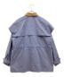 6(ROKU) BEAUTY&YOUTH (ロク ビューティーアンドユース) COTTON BAFU CORDUROY COLLAR JACKET / コットン バフ コーデュロイ カラー ジャケット スカイブルー サイズ:36：5000円