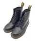 Dr.Martens（ドクターマーチン）の古着「8ホールブーツ　イエローステッチ」｜ブラック