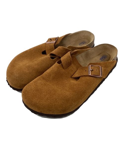 BIRKENSTOCK（ビルケンシュトック）BIRKENSTOCK (ビルケンシュトック) ボストン スウェードシューズ　サボサンダル ブラウン サイズ:26.5の古着・服飾アイテム