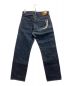 MOMOTARO JEANS (桃太郎ジーンズ) デニムパンツ　ストレート　ジップフライ　ポケットプリント インディゴ サイズ:W32：8000円