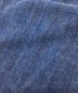 中古・古着 MOMOTARO JEANS (桃太郎ジーンズ) デニムパンツ　ストレート　ボタンフライ　ポケットステッチ　藍染 ブルー サイズ:W32：8000円
