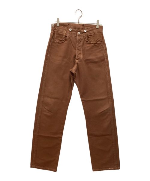 LEVI'S（リーバイス）LEVI'S (リーバイス) 復刻1873ブラウンダックパンツ ブラウン サイズ:83.5cm(W33)の古着・服飾アイテム