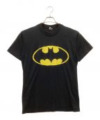 SUNSUNSUNサンサンサン）の古着「古着Tシャツ　BATMAN　バットマン　クルーネック　USA製」｜ブラック
