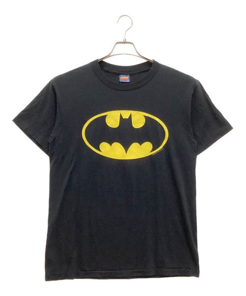 SUNSUNSUN（サンサンサン）SUNSUNSUN (サンサンサン) 古着Tシャツ　BATMAN　バットマン　クルーネック　USA製 ブラック サイズ:Lの古着・服飾アイテム