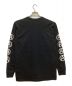 Supreme (シュプリーム) UNDERCOVER (アンダーカバー) Anarchy L/S Tee / アナーキーロングスリーブT 　クルーネック　スリーブプリント ブラック サイズ:L：8000円