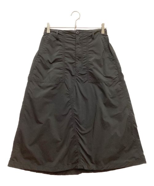 BEAMS BOY（ビームスボーイ）BEAMS BOY (ビームスボーイ) ソロテックス ベイカー スカート　ロング ブラック サイズ:-の古着・服飾アイテム