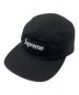 SUPREME（シュプリーム）の古着「washed chino twill camp cap/ウォッシュドチノツイル キャンプキャップ」｜ブラック