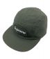 SUPREME（シュプリーム）の古着「Waxed Cotton Camp Cap/ワックスコットンキャンプキャップ」｜オリーブ