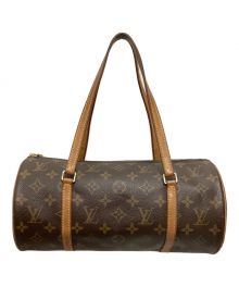 LOUIS VUITTON（ルイ ヴィトン）の古着「ハンドバッグ/パピヨン30/モノグラム」｜ブラウン