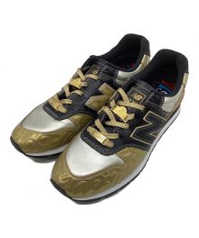 NEW BALANCE×FRANCK MULLER（ニューバランス×フランクミュラー）の古着「コラボスニーカー　996足限定」｜ゴールド