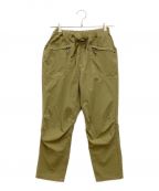 MARMOTマーモット）の古着「Ws Trek Indigo Sarouel Pant / Ws トレック インディゴ サルエルパンツ」｜オリーブ