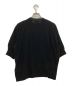 MEYAME (メヤメ) COTTON KNIT TEE / コットンニットT ブラック サイズ:F：5000円