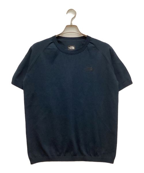 THE NORTH FACE（ザ ノース フェイス）THE NORTH FACE (ザ ノース フェイス) S/S Instinct Explore Tee / ショートスリーブインスティンクトエクスプローラーティー　サマーニット ネイビー サイズ:Lの古着・服飾アイテム